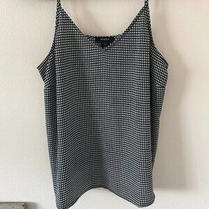 Halogen Women’s Black &‎ White V-Neck Camisole Size M